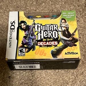 Nintendo DS Guitar Hero On Tour Decades, NIB, 28 tracks